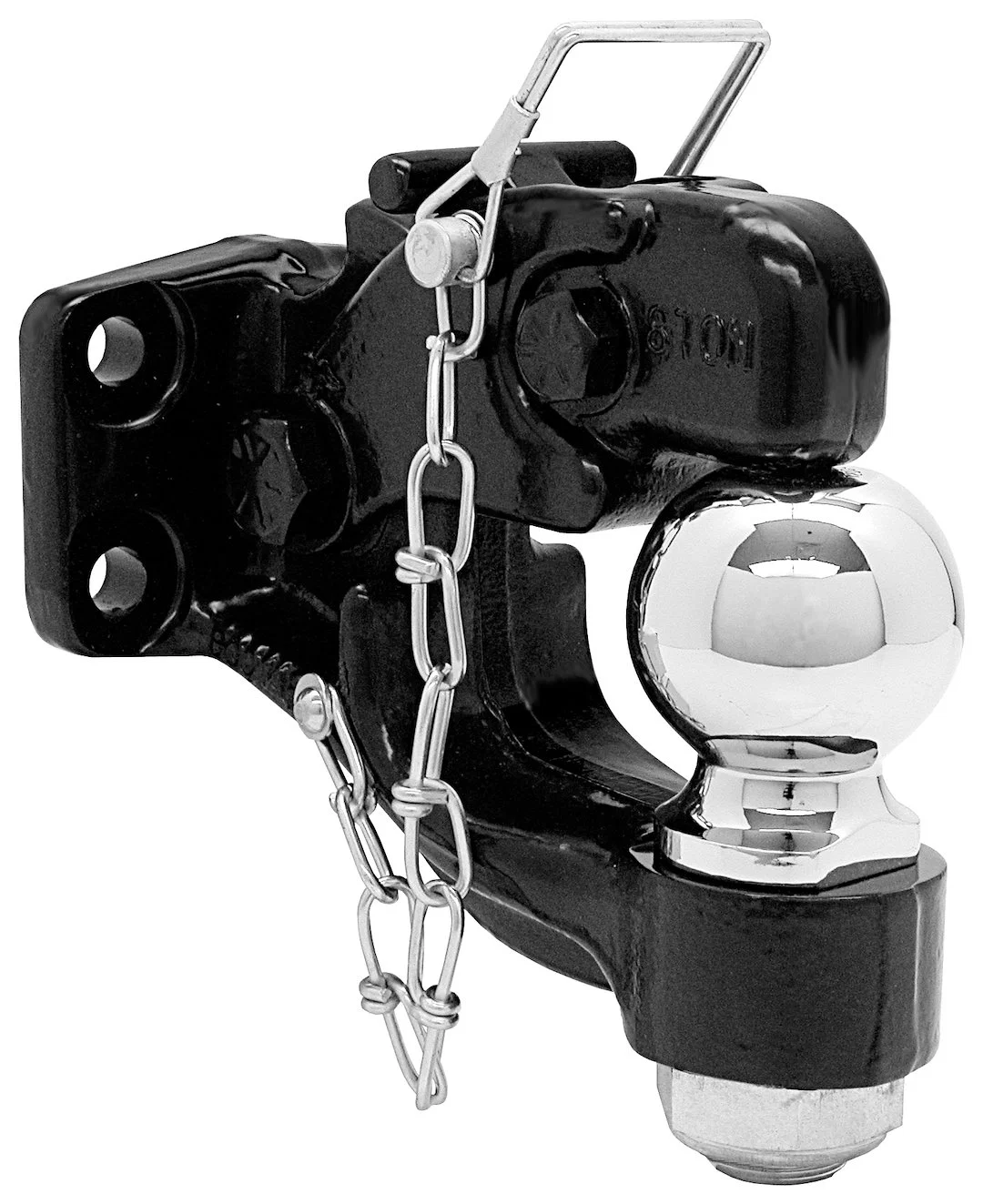 10055 – BUYERS PROD Pintle Hook, Bolt-On Mount 16000 Pound Towing Capacity 3000 Pound Vertical Capacity 1-3/4 Inch On...
